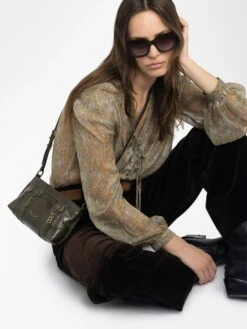 Zadig & Voltaire Sunny Mood Vintage Patent Bag Record -Zadig & Voltaire Clothing LWBA03845 RECORD ADDI 5 6835c7fe6df7c