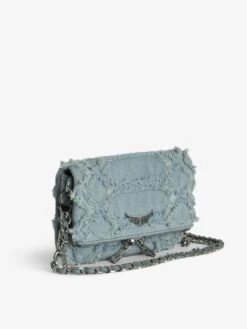 Zadig & Voltaire Rock Nano Clutch Breeze -Zadig & Voltaire Clothing LWBA03892 BREEZE ADDI 2 68482dba65d47