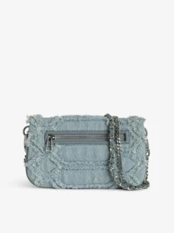 Zadig & Voltaire Rock Nano Clutch Breeze -Zadig & Voltaire Clothing LWBA03892 BREEZE BACK 68482c6711610