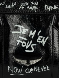 Zadig & Voltaire Sunny Mood Bag Noir -Zadig & Voltaire Clothing LWBA03901 NOIR ADDI 1 670917f447fe3