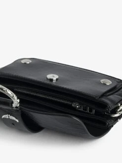 Zadig & Voltaire Kate Wallet Bag Black -Zadig & Voltaire Clothing LWBA03910 BLACK ADDI 4 670e3dbdc47b5