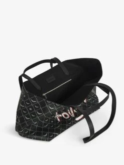 Zadig & Voltaire Z Monogram XL Shopper Graffiti Tote Bag Black 14 Zadig & Voltaire Z Monogram XL Shopper Graffiti Tote Bag Black -Zadig & Voltaire Clothing LWBA03913 BLACK ADDI 3 677e98d3762af