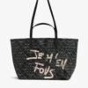 Zadig & Voltaire Z Monogram XL Shopper Graffiti Tote Bag Black 2 Zadig & Voltaire Z Monogram XL Shopper Graffiti Tote Bag Black -Zadig & Voltaire Clothing LWBA03913 BLACK PACKSHOT 677e983531962