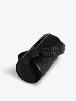 Zadig & Voltaire Le Doudou Black Barrel Bag Black -Zadig & Voltaire Clothing LWBA03940 BLACK ADDI 2 675abd8b146e9