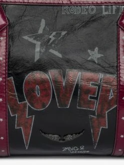 Zadig & Voltaire Sunny Moody Punk Bag Black -Zadig & Voltaire Clothing LWBA03948 BLACK ADDI 1 68373551a5ba3