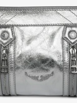 Zadig & Voltaire Sunny Mood Vintage Metal Bag Silver 15 Zadig & Voltaire Sunny Mood Vintage Metal Bag Silver -Zadig & Voltaire Clothing LWBA03950 SILVER HOVER 680a2c1e11f63