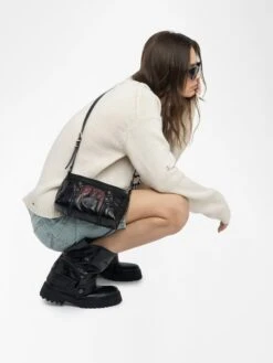 Zadig & Voltaire Sunny Mood Punk Bag Black -Zadig & Voltaire Clothing LWBA03951 BLACK ADDI 5 6835c83538dc7