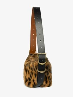 Zadig & Voltaire Baby Jane Leopard Bag Cognac -Zadig & Voltaire Clothing LWBA03968 COGNAC ADDI 2 686e3fd7ee2e3