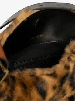 Zadig & Voltaire Baby Jane Leopard Bag Cognac -Zadig & Voltaire Clothing LWBA03968 COGNAC ADDI 3 686e3fc5ad86f