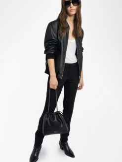 Zadig & Voltaire Rock Today Bag Black -Zadig & Voltaire Clothing LWBA04016 BLACK ADDI 4 6835c7d115416