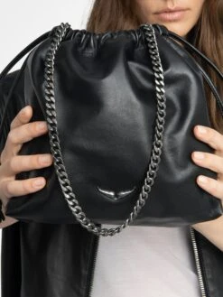 Zadig & Voltaire Rock Today Bag Black -Zadig & Voltaire Clothing LWBA04016 BLACK HOVER 6835c84458bc6