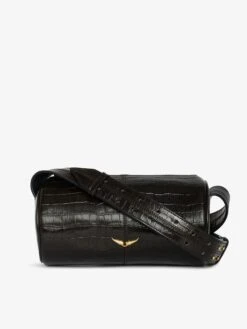 Zadig & Voltaire Le Doudou Croco Bag Wood