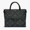 Zadig & Voltaire Angel Tote Monogram Bag Black -Zadig & Voltaire Clothing LWBA04024 BLACK PACKSHOT 6837362a6f4c1