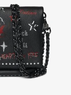 Zadig & Voltaire Rock Punk Clutch Black -Zadig & Voltaire Clothing LWBA04029 BLACK ADDI 4 683703cd06d50