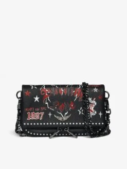 Zadig & Voltaire Rock Nano Punk Clutch Black