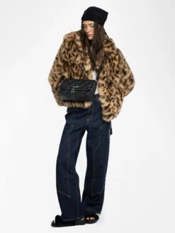 Zadig & Voltaire Rocky II Quilted Monogram Bag Black -Zadig & Voltaire Clothing LWBA04058 BLACK ADDI 1 6880d74bf00e8