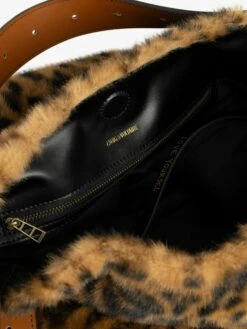 Zadig & Voltaire Jane Hobo Leopard Bag Cognac -Zadig & Voltaire Clothing LWBA04121 COGNAC ADDI 3 686e3fcfcb2a2
