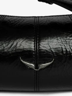 Zadig & Voltaire Le Roudoudou Vintage Patent Bag Black -Zadig & Voltaire Clothing LWBA04133 BLACK ADDI 1 686e3fe860f91