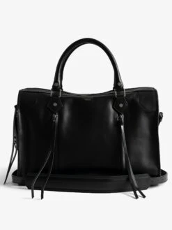 Zadig & Voltaire Sunny XL Bag Black -Zadig & Voltaire Clothing LWBA04139 BLACK ADDI 3 68824c96bf31a
