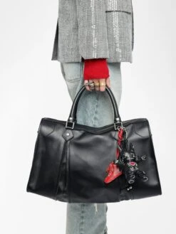 Zadig & Voltaire Sunny XL Bag Black -Zadig & Voltaire Clothing LWBA04139 BLACK HOVER 688206549ef73