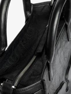 Zadig & Voltaire Angel Tote XS Bag Black -Zadig & Voltaire Clothing LWBA04144 BLACK ADDI 4 686e3feecc8a5