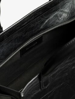 Zadig & Voltaire Angel Tote XS Bag Black -Zadig & Voltaire Clothing LWBA04144 BLACK ADDI 5 686e3febdc2d6