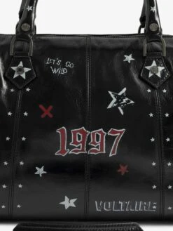 Zadig & Voltaire Sunny Medium Vibe Punk Bag Black 18 Zadig & Voltaire Sunny Medium Vibe Punk Bag Black -Zadig & Voltaire Clothing LWBA04145 BLACK ADDI 4 68776a4bf3e13