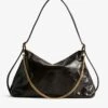 Zadig & Voltaire Jim Vintage Patent Bag Brownie -Zadig & Voltaire Clothing LWBA04320 BROWNIE ADDI 1 6883442336a66