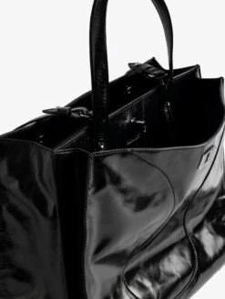 Zadig & Voltaire Jack Vintage Patent Bag Black -Zadig & Voltaire Clothing LWBA04323 BLACK ADDI 1 6889d54755a88