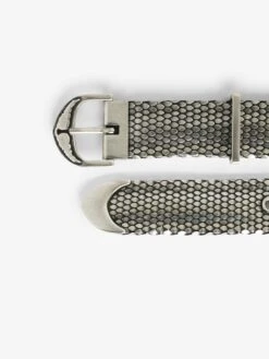Zadig & Voltaire Rise Belt Silver -Zadig & Voltaire Clothing LWBT01314 SILVER HOVER 67ceef705b435