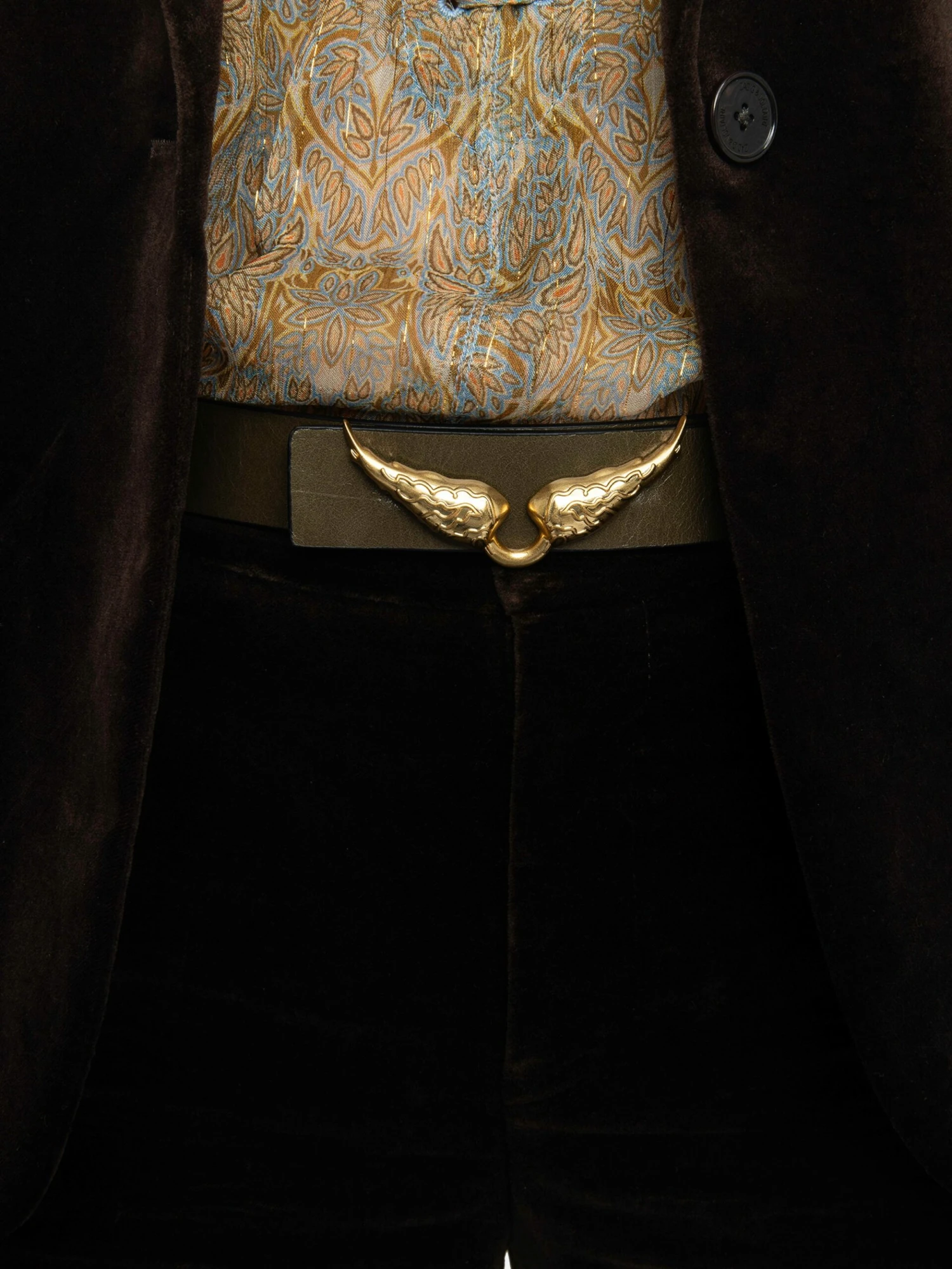 Zadig & Voltaire Rock Reversible Vintage Belt Noir 6 Zadig & Voltaire Rock Reversible Vintage Belt Noir - Image 4