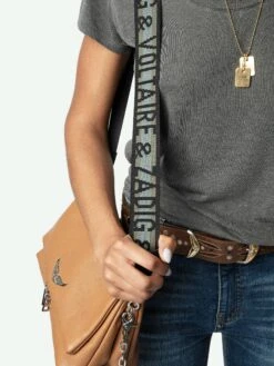 Zadig & Voltaire Zadig Shoulder Strap Record -Zadig & Voltaire Clothing LWOG00041 RECORD HOVER 669648204540d