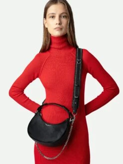 Zadig & Voltaire Adjustable Shoulder Strap Black -Zadig & Voltaire Clothing LWOG00059 NOIR HOVER