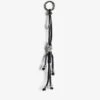 Zadig & Voltaire Skull Keyring Black -Zadig & Voltaire Clothing LWOG02273 BLACK PACKSHOT 6762a61886a66
