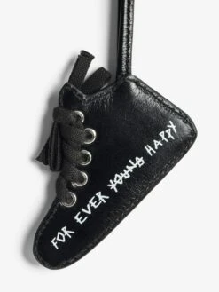Zadig & Voltaire Wings Keyring Black -Zadig & Voltaire Clothing LWOG02274 BLACK HOVER 6762a6049b415