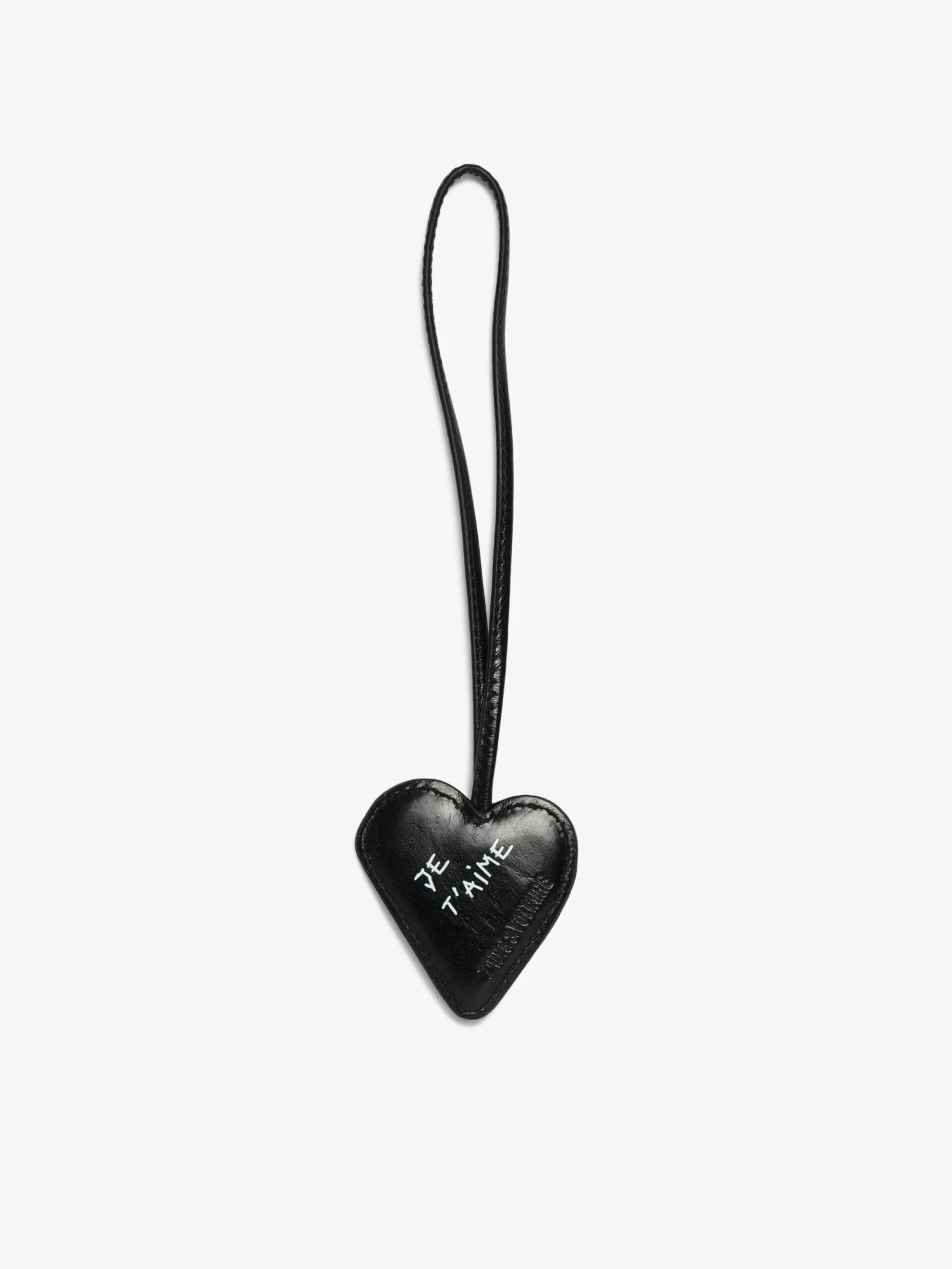 Zadig & Voltaire Flash Heart Keyring Black 4 Zadig & Voltaire Flash Heart Keyring Black - Image 2