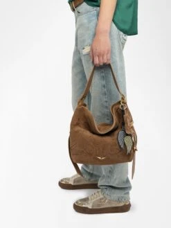 Zadig & Voltaire Rock Feather KeyRing Black -Zadig & Voltaire Clothing LWOG02277 BLACK ADDI 1 6835c99a604ce