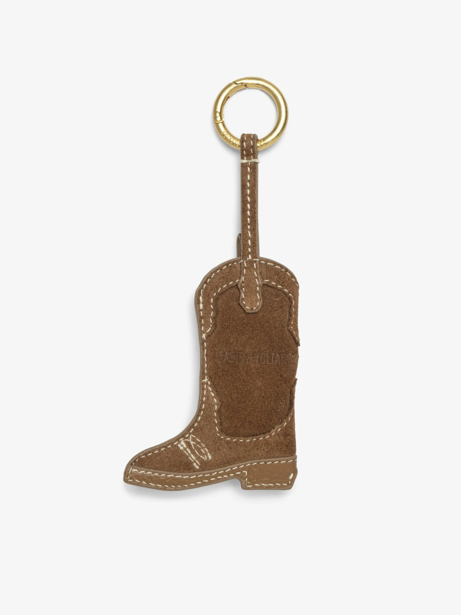 Zadig & Voltaire Tex Keyring Cognac 3 Zadig & Voltaire Tex Keyring Cognac - Image 2
