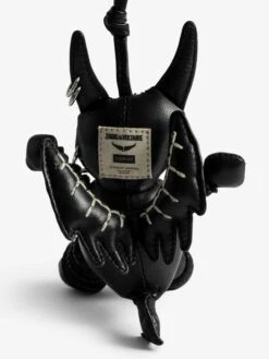 Zadig & Voltaire Voodoo Devil Keyring Black 10 Zadig & Voltaire Voodoo Devil Keyring Black -Zadig & Voltaire Clothing LWOG02292 BLACK ADDI 3 6889f1636958d