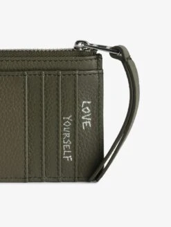 Zadig & Voltaire ZV Card Cardholder Record -Zadig & Voltaire Clothing LWSG00011 RECORD HOVER 673dbdff64ebf