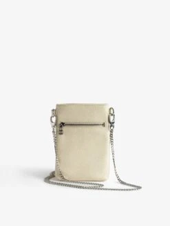 Zadig & Voltaire Phone Pouch Rock Flash -Zadig & Voltaire Clothing LWSG01193 FLASH BACK 6619065662cbc