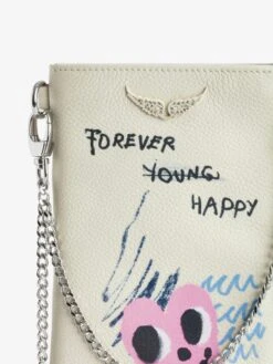 Zadig & Voltaire Rock Pouch Clutch Flash -Zadig & Voltaire Clothing LWSG01234 FLASH ADDI HOVER