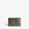 Zadig & Voltaire ZV Pass Card Holder Gun -Zadig & Voltaire Clothing LWSG01267 GUN PACKSHOT 671f96772d60a