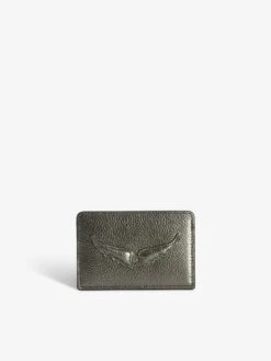 Zadig & Voltaire ZV Pass Card Holder Gun