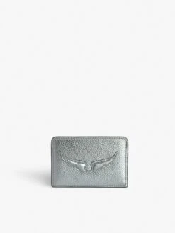 Zadig & Voltaire ZV Pass Card Holder Silver