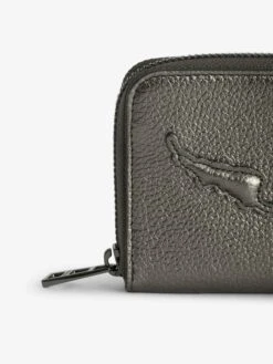 Zadig & Voltaire Mini ZV Coin Purse Gun -Zadig & Voltaire Clothing LWSG01268 GUN ADDI 1 671f966cd3624