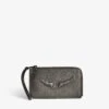 Zadig & Voltaire ZV Card Card Holder Gun -Zadig & Voltaire Clothing LWSG01269 GUN PACKSHOT 671f96e0013f1