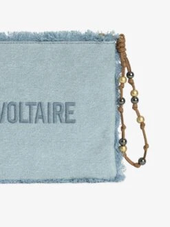 Zadig & Voltaire Angel Pouch Clutch Breeze -Zadig & Voltaire Clothing LWSG03574 BREEZE ADDI 2 67ceef200d10a