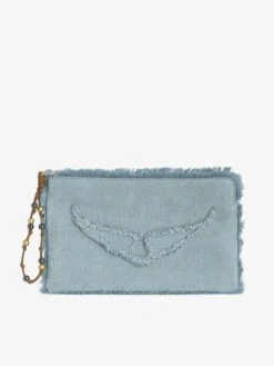 Zadig & Voltaire Angel Pouch Clutch Breeze