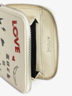 Zadig & Voltaire Mini ZV Wallet Flash -Zadig & Voltaire Clothing LWSG03639 FLASH ADDI 3 670e3ee325d98